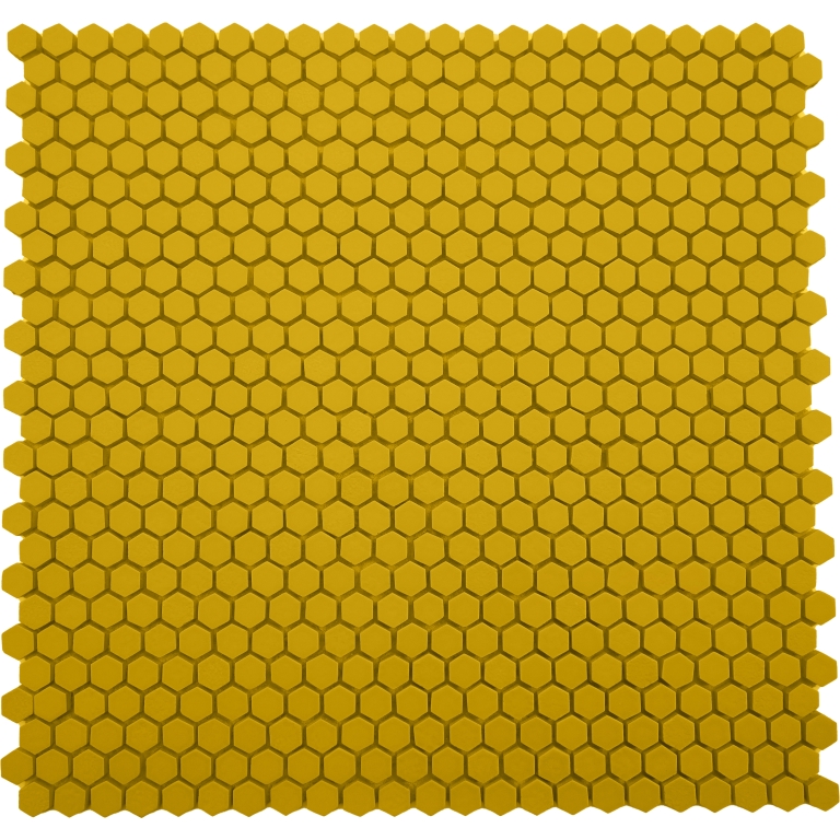REVIFY - 0.4X0.5/11X11 HEXAGON, YELLOW, MATTE